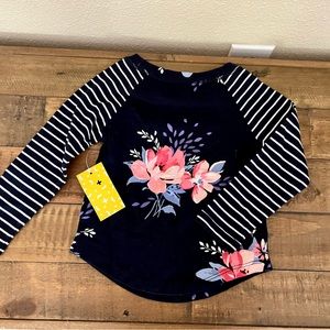 NWT Stitch Fix Rumi and Ryder Long Sleeve Tee 2t